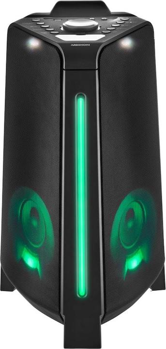 Productafbeelding Medion MD 43552 Feestluidspreker zwart (4 h, Elektrische stroom, Oplaadbare batterij)
