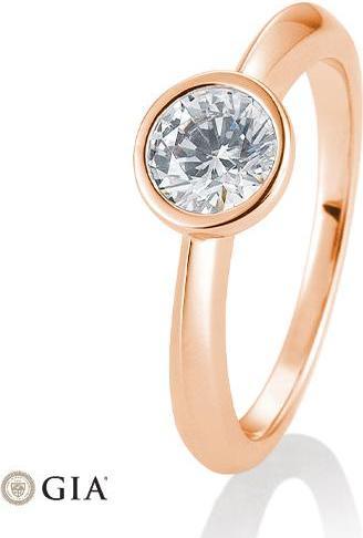 Breuning Ring Zarge 0,80-1,50 ct. (48, 585/14 K Gold)