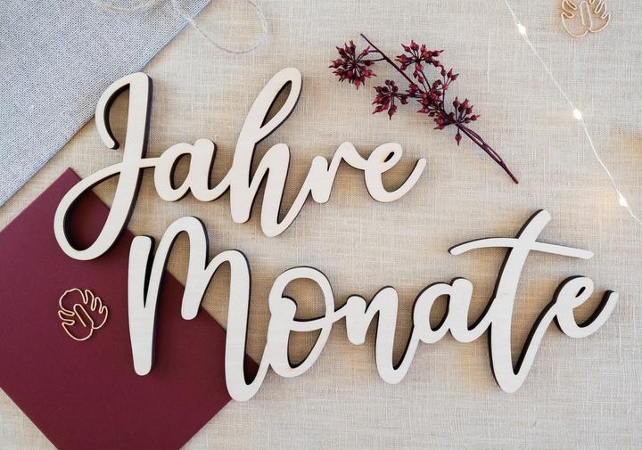 Produktbild JoliCoon Baby Meilensteine aus Holz