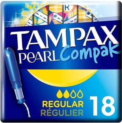 Actual product image Tampax Pearl (18 x, Regular)