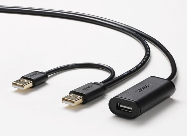 Actual product image Ugreen USB 2.0 Extension Cable with Repeater Signal Booster (10 m, USB 2.0)