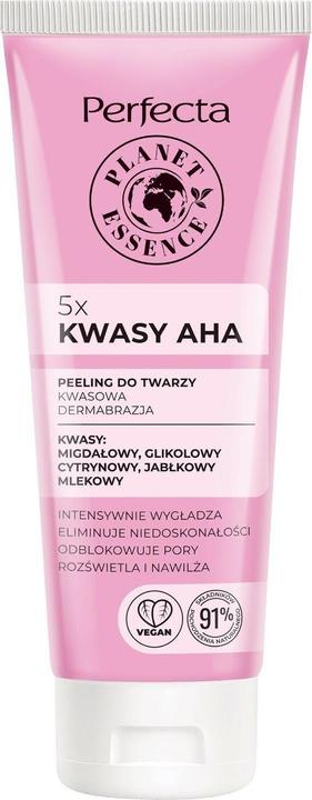 Perfecta Planet Essence Natural Acid Facial Scrub 5X Aha Acids 75Ml (Reinigungstücher, 75 ml)