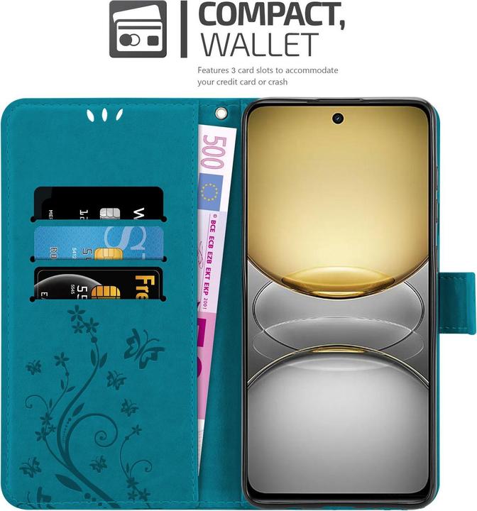 Immagine prodotto Cadorabo Custodia per Realme C75 Flower Book (Siemens CC75)