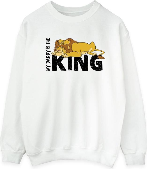 Disney The Lion King Daddy Is King Sweatshirt (S)
