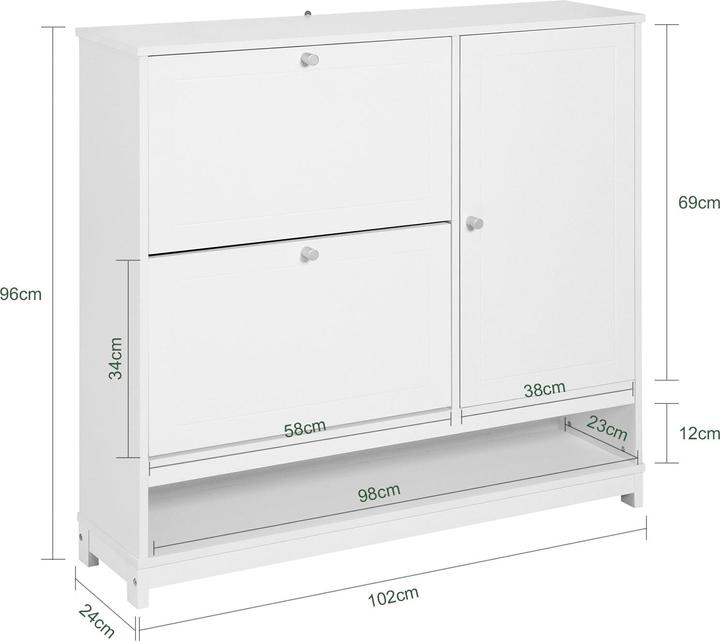 Produktbild SoBuy Stanley (103 x 96 x 24 cm)
