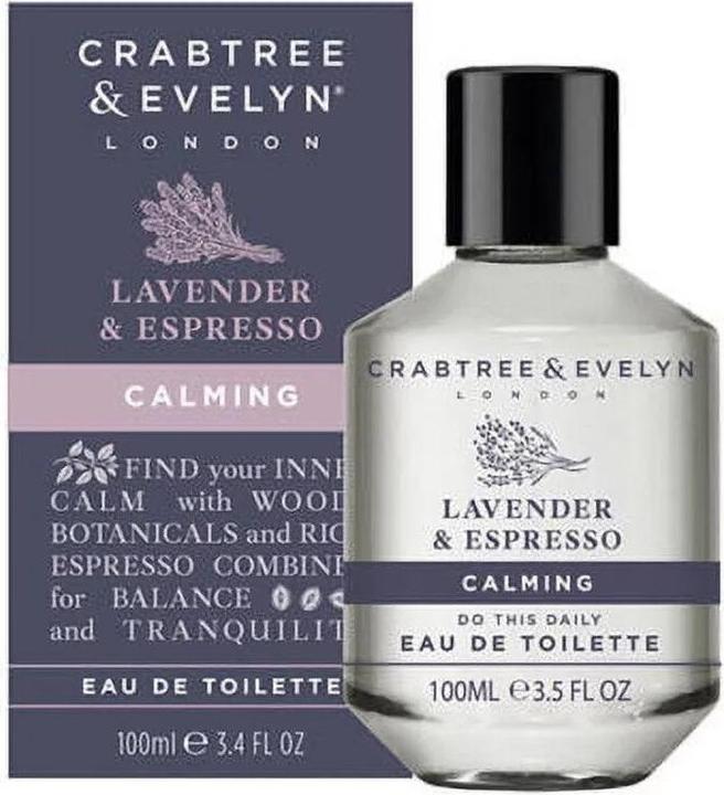 Actual product image Ikks Crabtree & Evelyn Lavender & Espresso Eau de Toilette 3.4 oz (Eau de toilette, 34 ml)