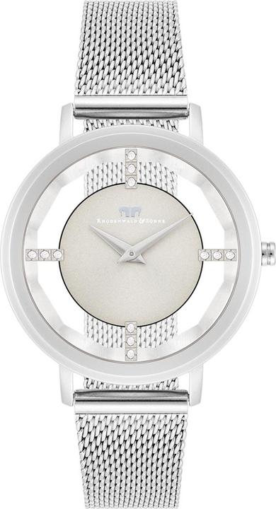 Damen Quarzuhr Lucrezia Edelstahl Silber - 33696 (Analoguhr, 36 mm)