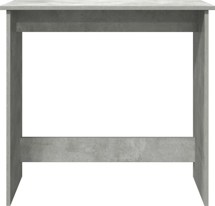 Actual product image VidaXL Desk concrete grey 84x40x75 cm Wood-based office desk Table (80 x 40 x 75 cm)