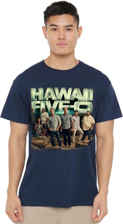 Immagine prodotto Hawaii Five-0 Maglietta Cast Uomo (4XL)