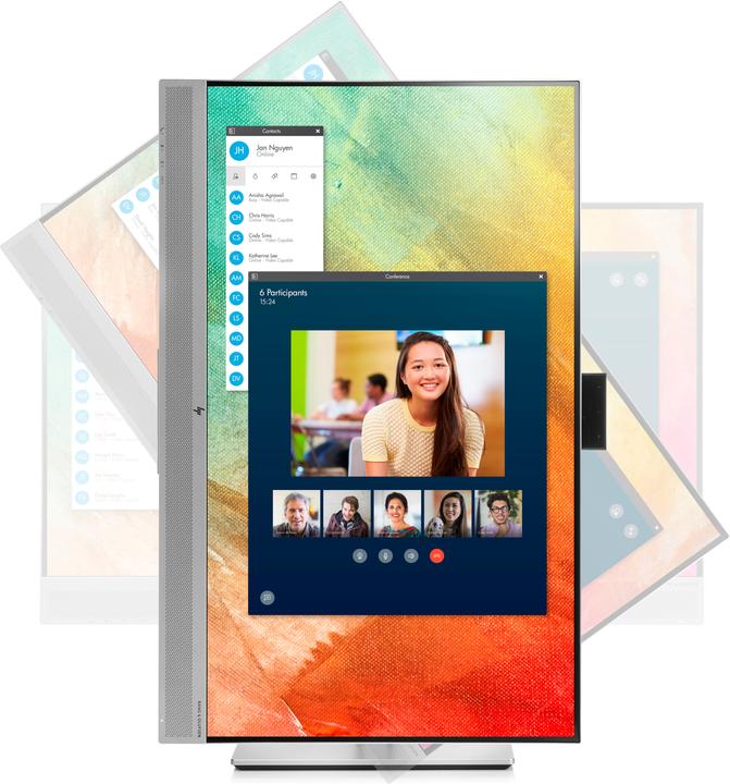 Produktbild HP EliteDisplay E273m - 27 Zoll 1920 x 1080 Full HD AG, IPS, USB-C (1920 x 1080 Pixel, 27")