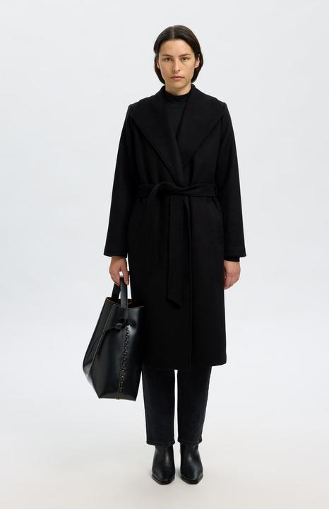 Actual product image Selected Femme Slfrosa Wool Blend Coat Noos (42)