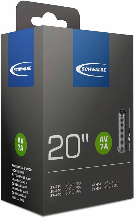 Schwalbe AV 7A (Schrader (AV), 20", 40 mm)
