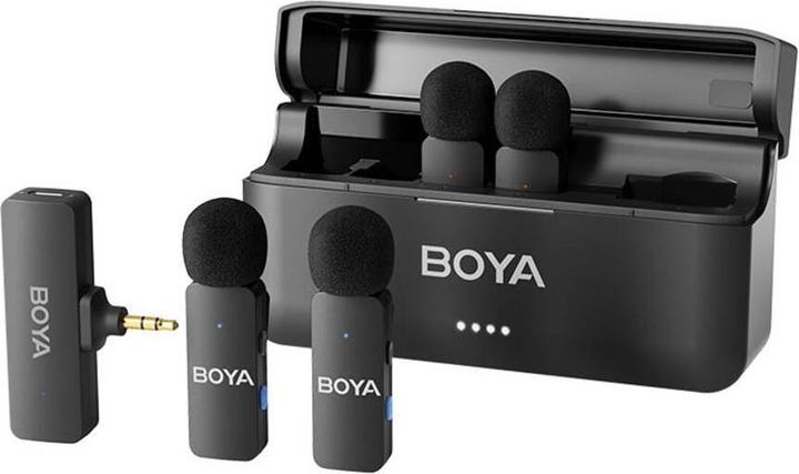 Actual product image Boya BY-V4 | Ultracompact 2.4GHz Wireless Microphone System