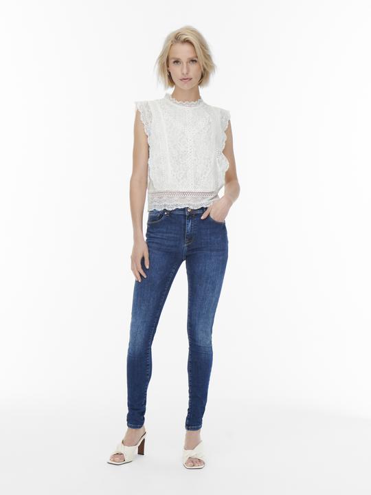 Actual product image Only Cropped lace top (M)