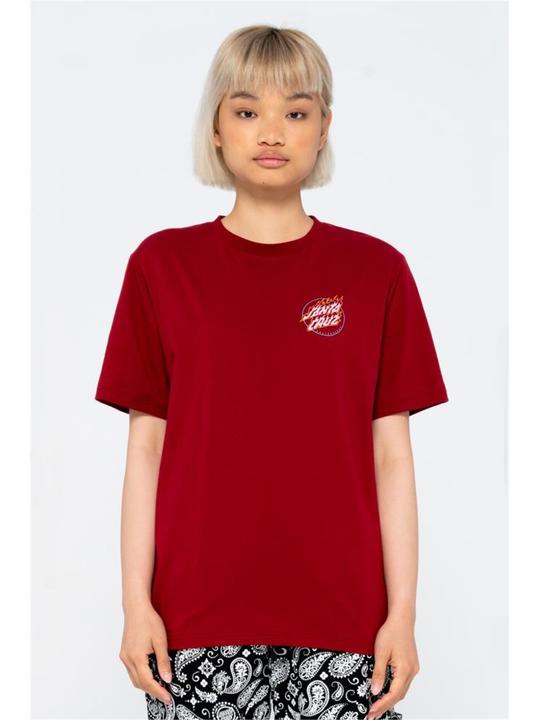 Actual product image Santa Cruz Absent Flame Dot T-Shirt
