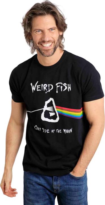 Immagine prodotto Weird Fish Carp Side Of The Moon Maglietta Pink Floyd Uomo (M)