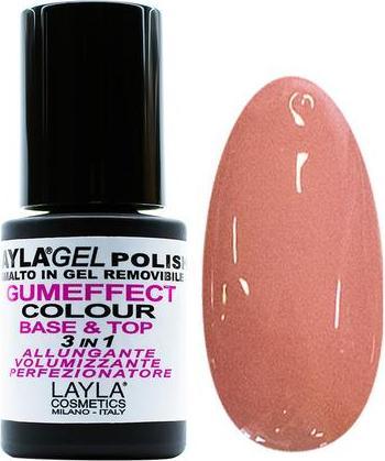 Immagine prodotto Layla Gel Nail Gumeffect Natural Pink (Rosa naturale, Smalto per unghie effetto gel)