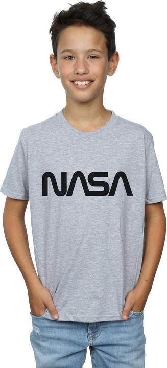 Immagine prodotto Nasa Modern Logo Maglietta Ragazzi (152, 158)