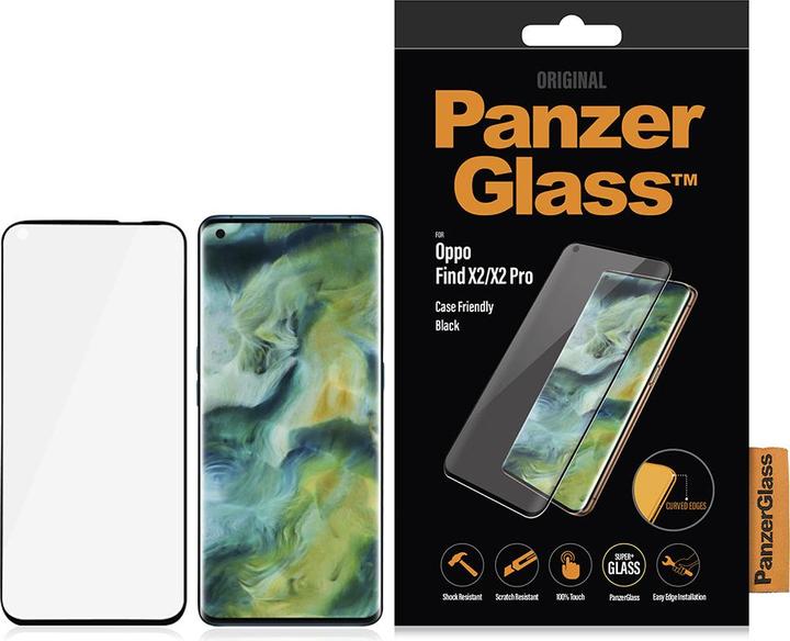 Immagine prodotto PanzerGlass da bordo a bordo (1 Pezzo/i, Oppo Find X2)