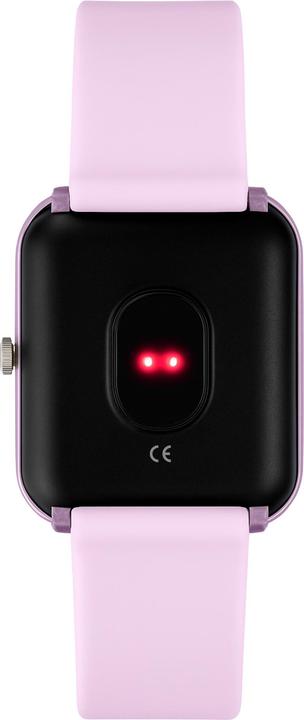 Image du produit Tikkers Smart Series 13 Smartwatch mit Lila Silikon -Set