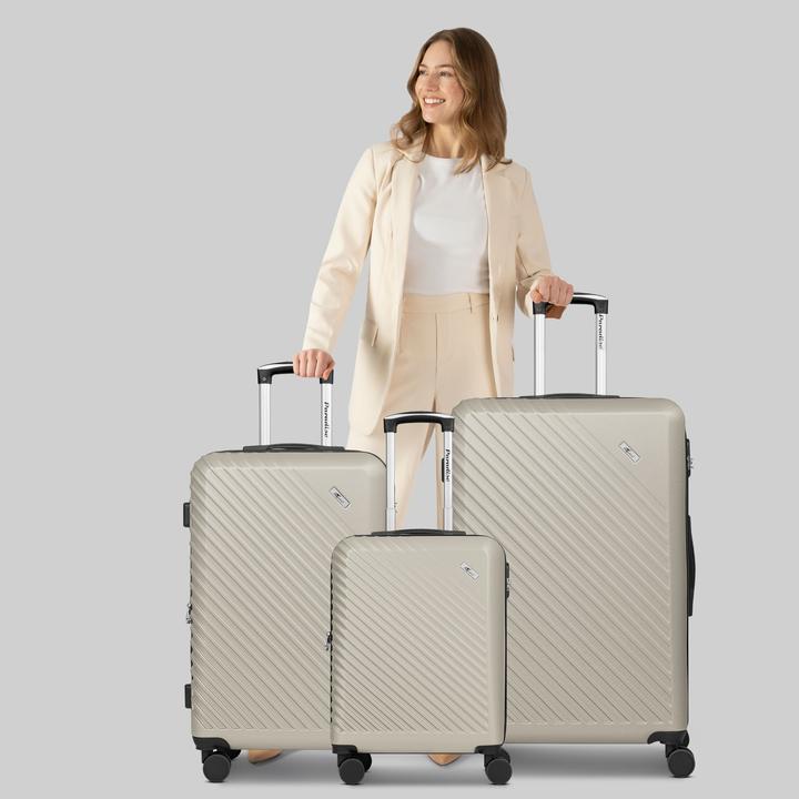 Actual product image Check.In Paradise 2.0 4 Rollen Kofferset 3-teilig mit Dehnfalte (228 l, XL (from 140l))