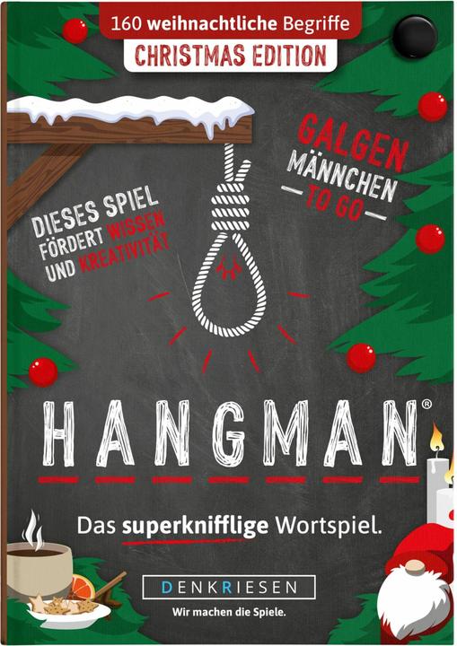 Actual product image Denkriesen HANGMAN - CHRISTMAS EDITION - "Every Year Again" (German)