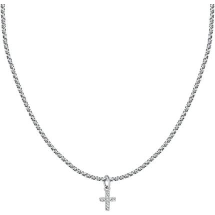 Morellato Timeless steel necklace with a cross SCZ1288