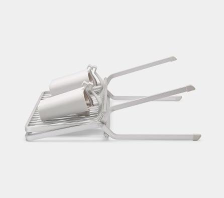 Productafbeelding Brabantia Afdruiprek Spoelbakzijde Groot, Lichtgrijs