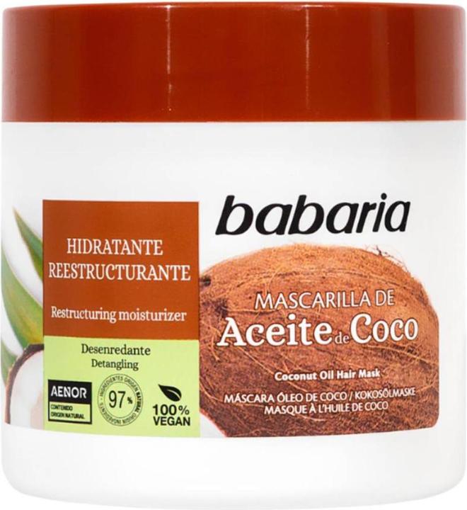 Produktbild Babaria Coconut Oil Hair Mask 400ml (400 ml)