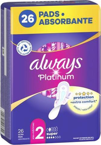 Image du produit Always Platinum Super (26 x)