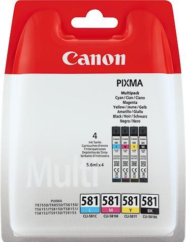 Image du produit Canon CLI-581XXL Cartouche d'encre C/M/Y/BK (CF)