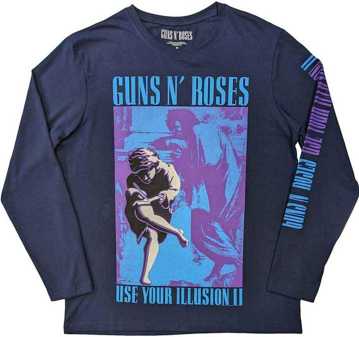 Guns N Roses Erwachsener Get In The Ring Tour 19911992 Langärmliges TShirt