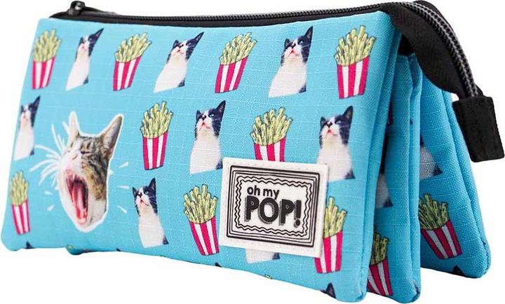 Image du produit Oh My Pop! Triple HS Pencil Case Angry Cat