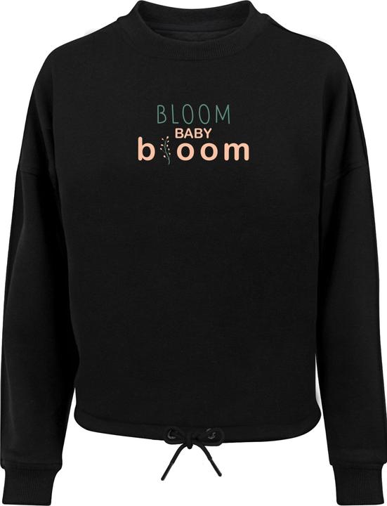 Actual product image Merchcode Ladies Spring - Bloom baby Oversize Crewneck - 113599 (S)
