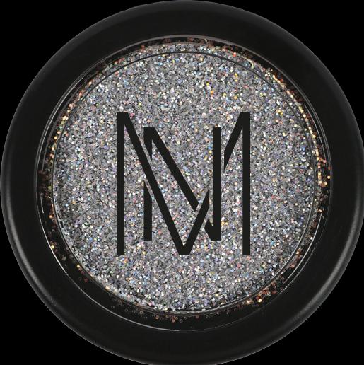 Marily Nails Glitter powder 4 - Holo Silver (Holo Silver)