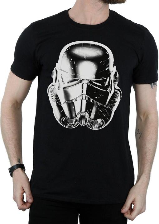 Immagine prodotto Star Wars Stormtrooper Warp Speed Helmet Maglietta Uomo (L)