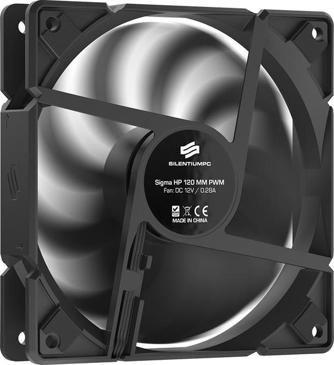 Produktbild Silentium PC Case acc Fan 12cm Sigma HP120 PWM (120 mm, 1 x)