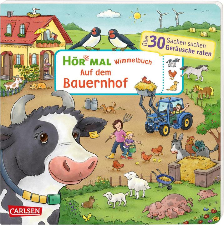 Hör mal (Soundbuch): Wimmelbuch: Auf dem Bauernhof (Deutsch, Julia Hofmann, 2021)
