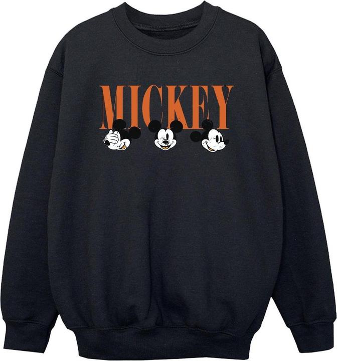 Disney Mickey Mouse Faces Sweatshirt Jungen (116)