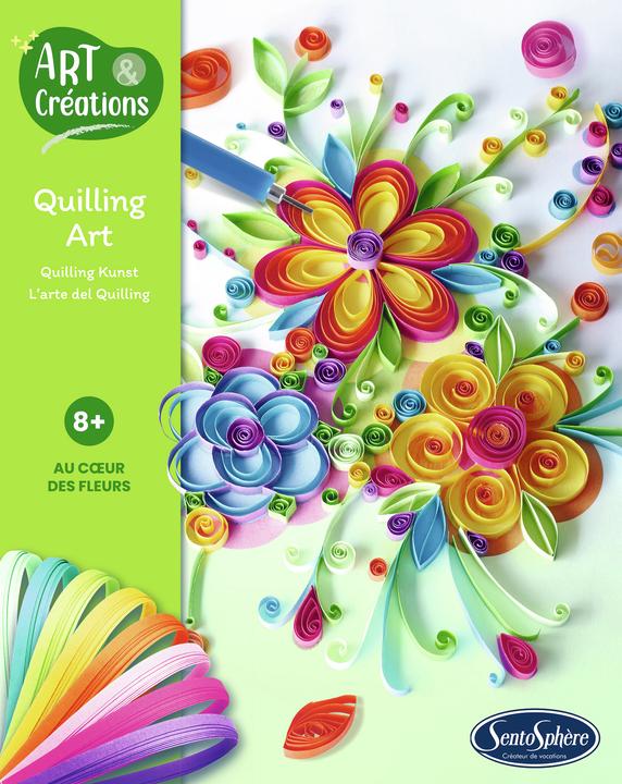 Produktbild Sentosphere Quilling'art Blumen