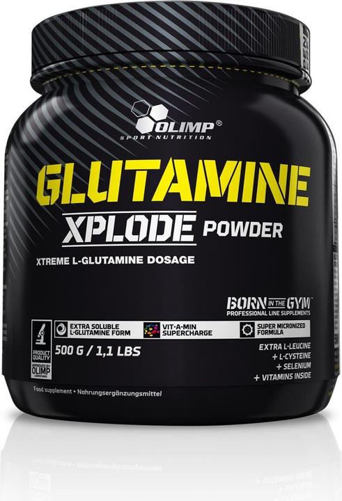 Olimp Sport Nutrition Glutamine Xplode (500g Dose) (Lemon, 1 Stk., 500 g)