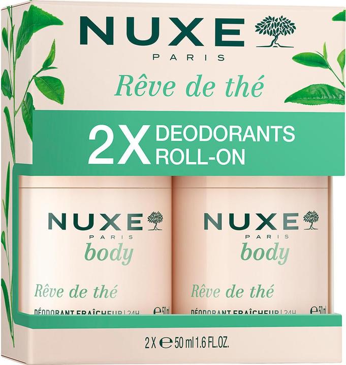 Actual product image Nuxe Rêve de Thé Duo EDeodorant 24h-Schutz erfrischend (Roll-on, 100 ml)
