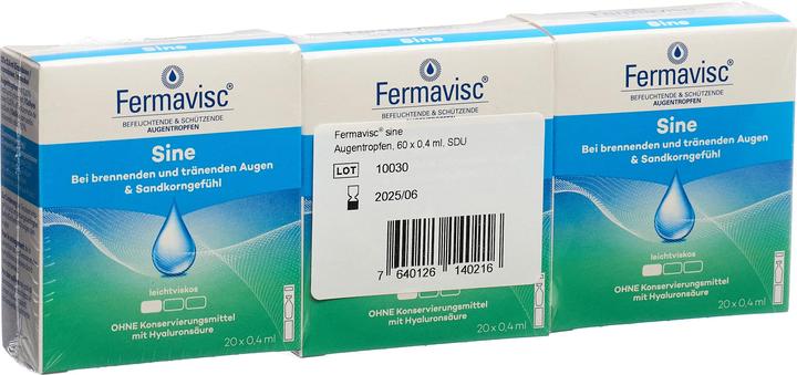 Immagine prodotto OmniVision seno Gtt Opht (24 ml, Fermavisc sine Gtt Opht)
