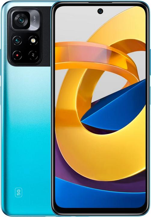 Actual product image Xiaomi Poco M4 Pro (128 GB, Cool Blue, 6.60", Dual SIM, 50 Mpx, 5G)
