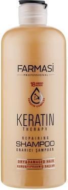 Immagine prodotto Farmasi Keratin Therapy Repairing Shampoo for Dry and Damaged Hair 360ml (360 ml, Shampoo liquido)