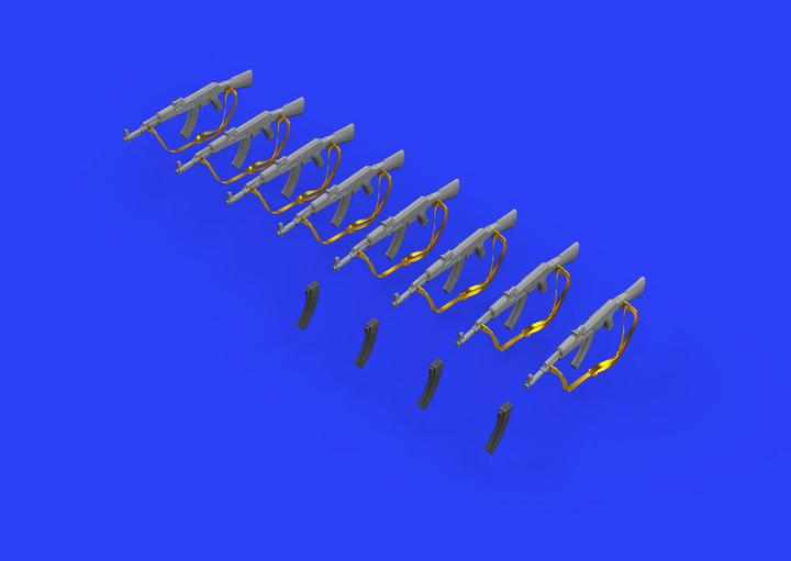 Actual product image Eduard AK 47 assault rifle