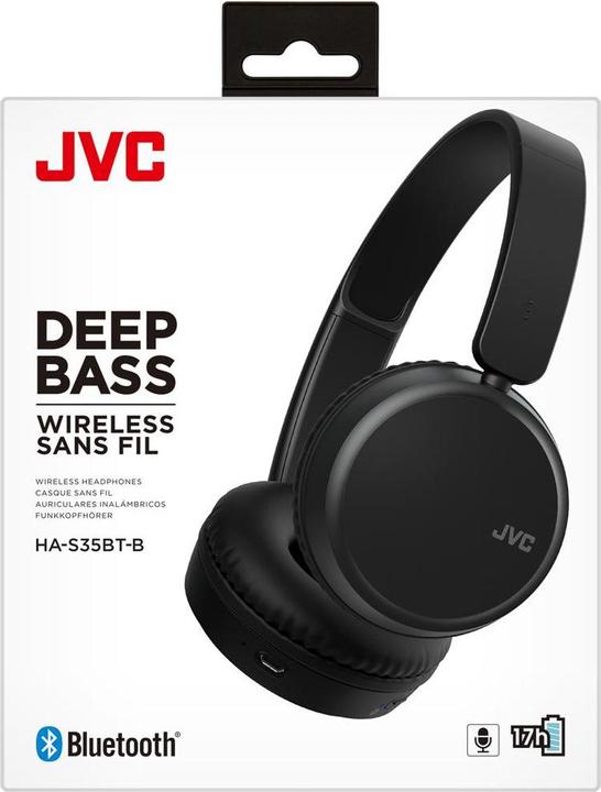 Produktbild JVC HA-S35BT (keine Geräuschunterdrückung, 17 h, Kabellos)