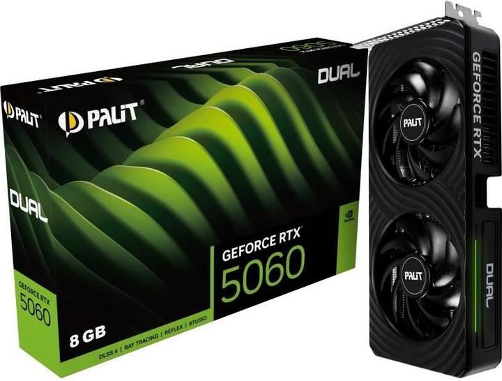 Actual product image XpertVision RTX 5060 8GB Palit Dual GDDR7 (8 GB)