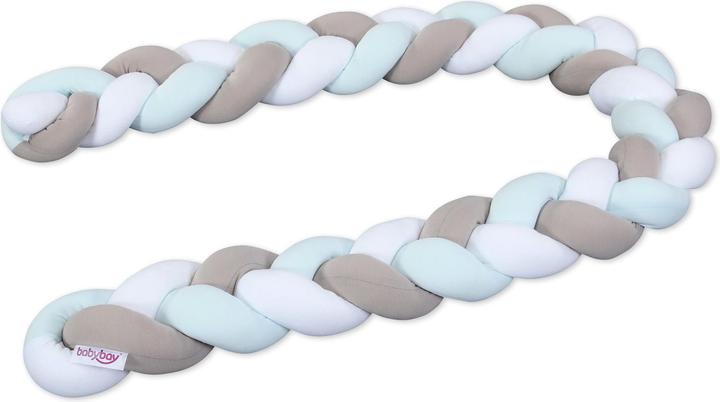 Tobi Serpent à nid tressé grand blanc/beige/aqua