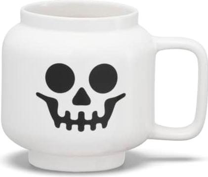 LEGO Keramiktasse Weisses Skelett (graugrün) (255)